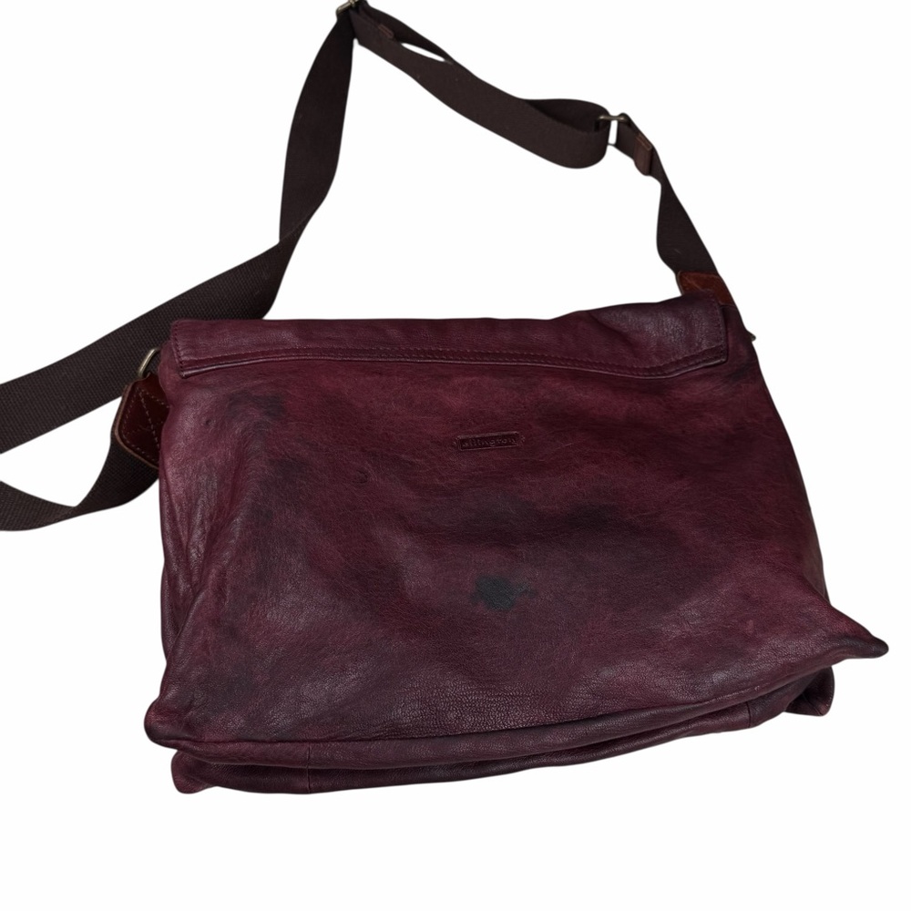 Ellington Leather Messenger Adjustable Strap Bag - image 7